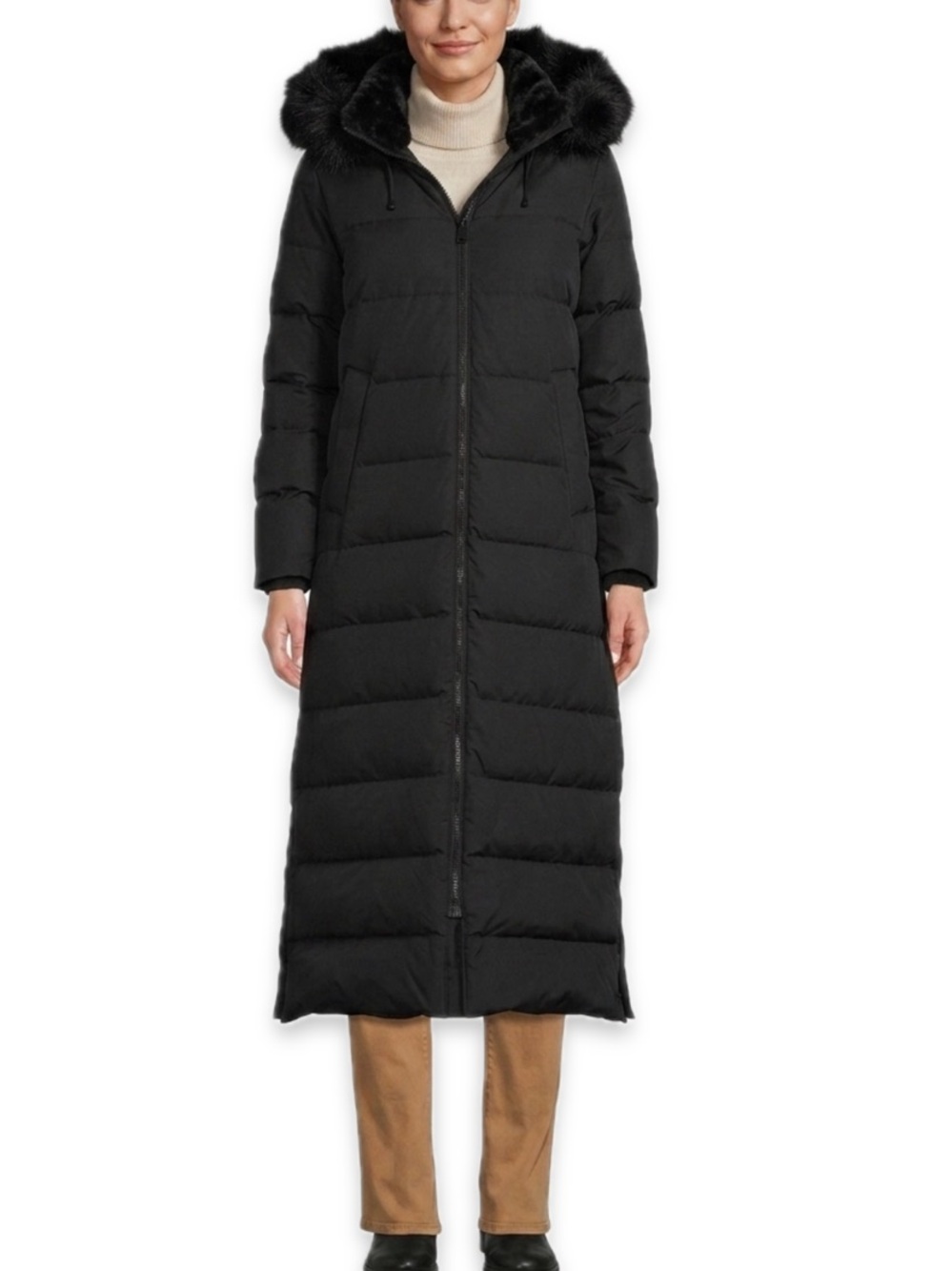 Lands End Down Maxi Coat